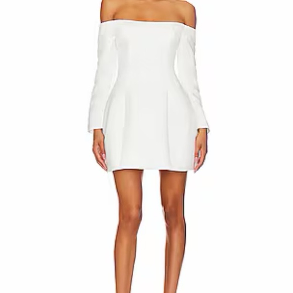 REVOLVE Strapless White Dress